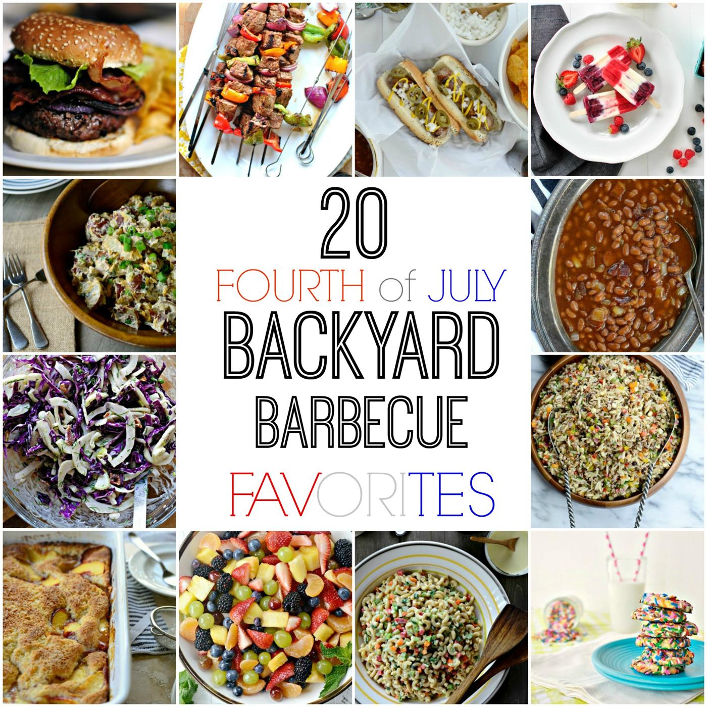 20 Fourth of July Backyard Barbecue Favorites at Home