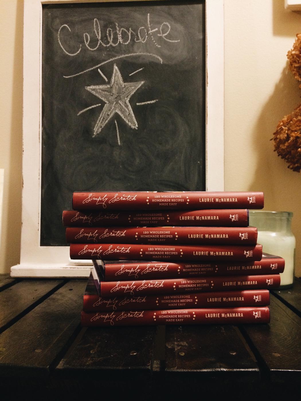 Happy Cookbook Release Day! at Home