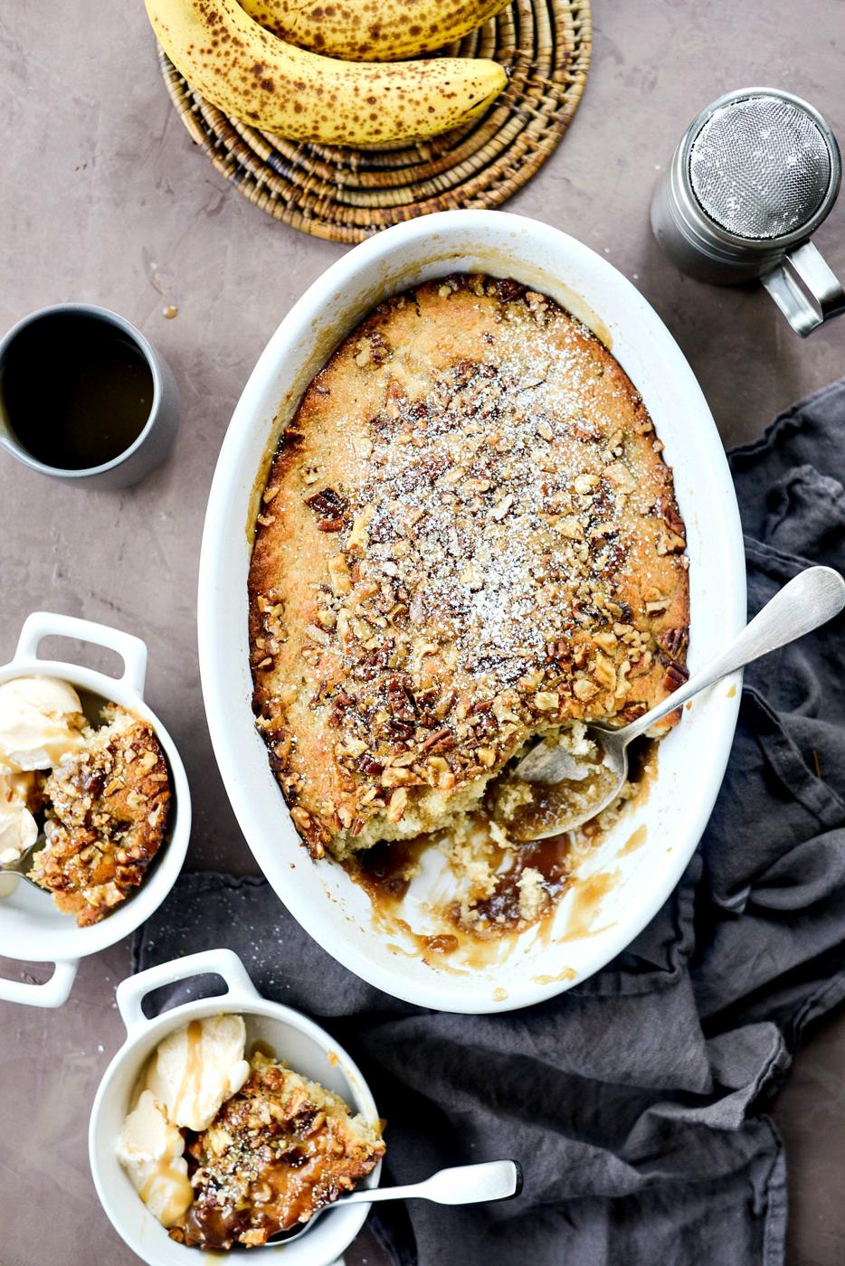 Cake: Maple Bourbon Banana Pudding