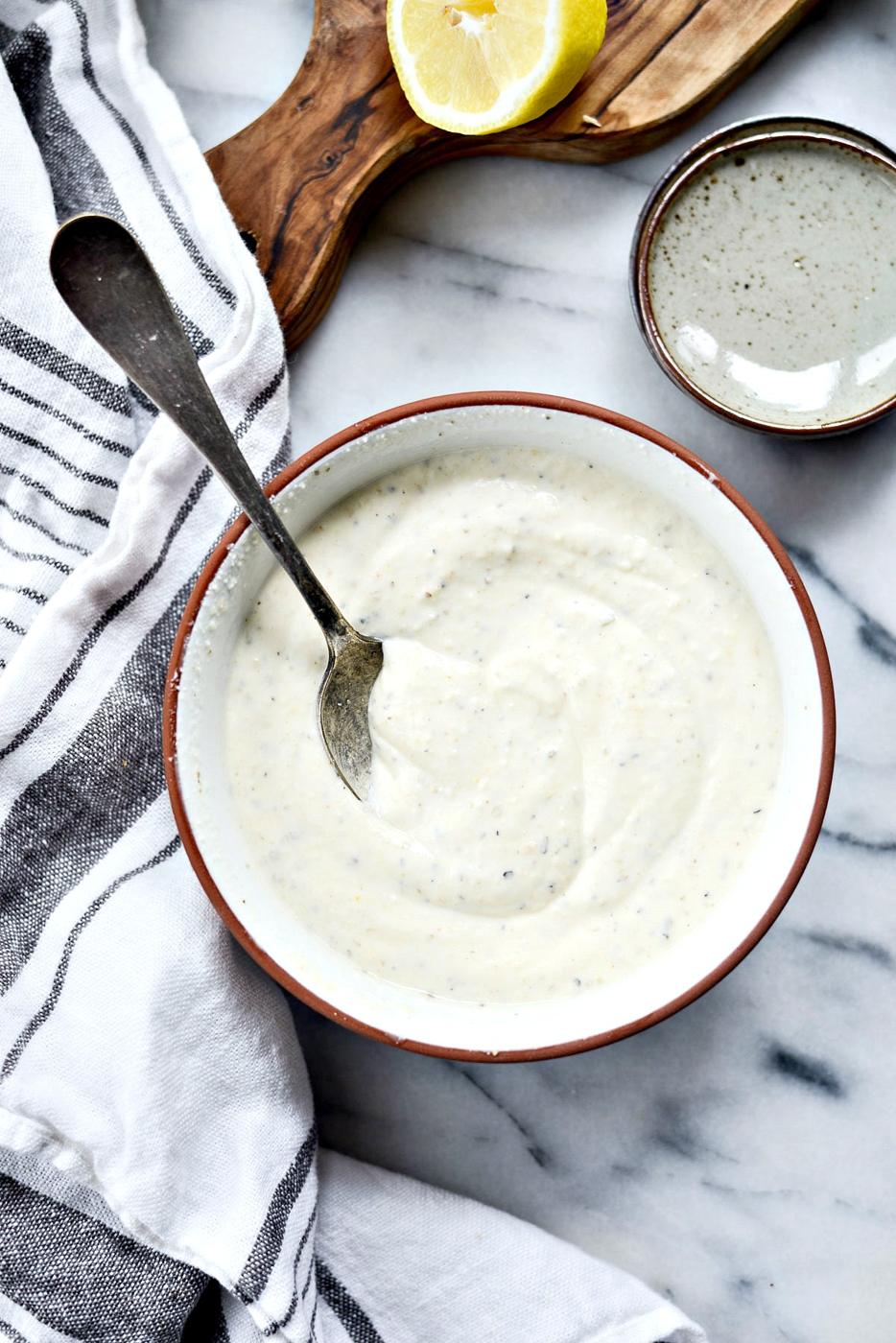 Greek Yogurt Caesar Dressing at Home
