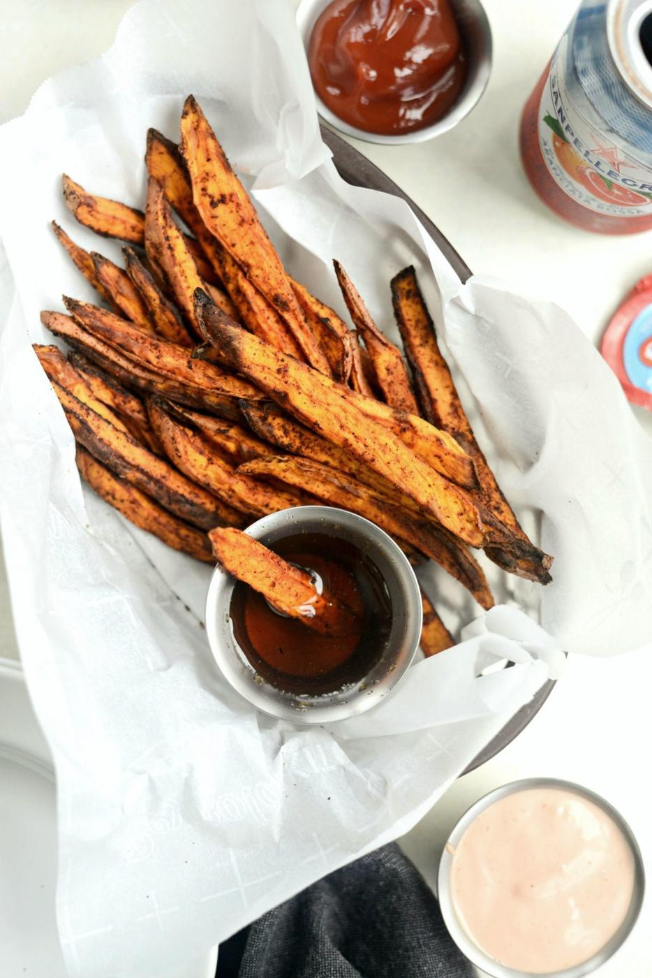 Fries: Air Fryer Crispy Sweet Potato
