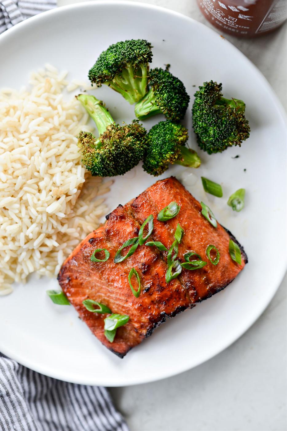 Salmon: Air Fryer Sriracha
