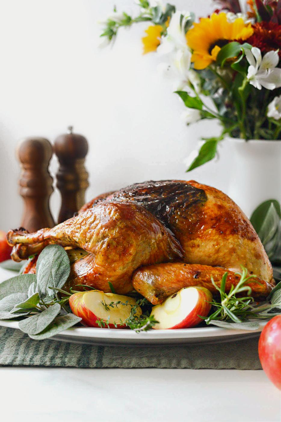 Turkey: Apple and Herb Roasted