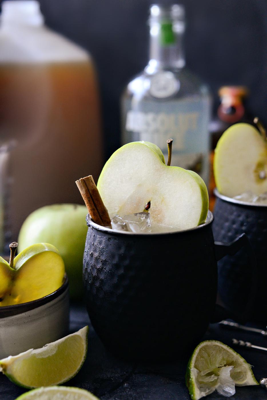 Cider Moscow Mule, Apple Style
