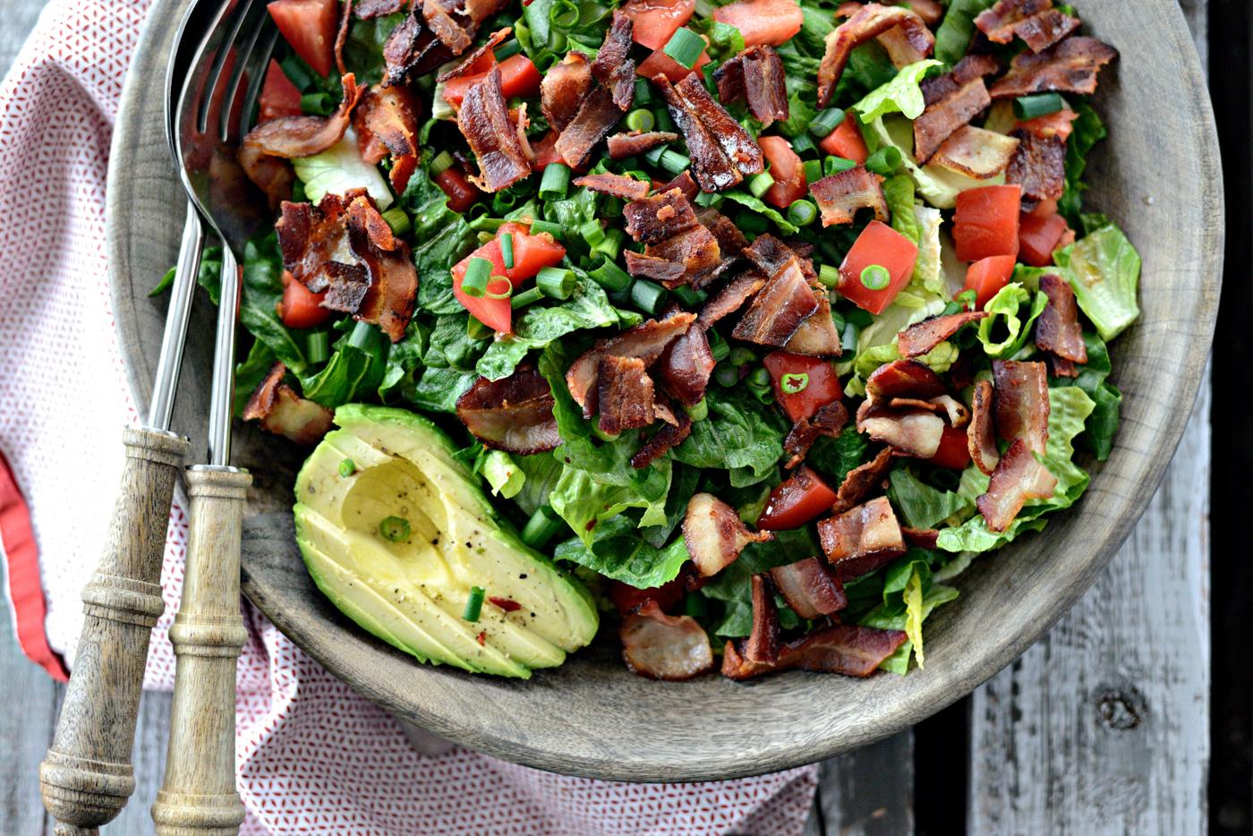 Home Kitchen BLAT Salad