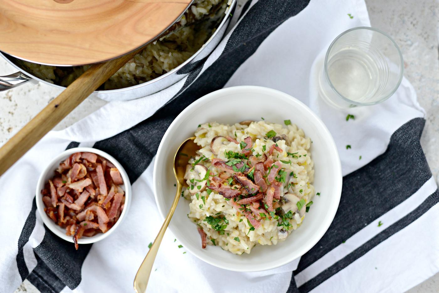 Bacon, Mushroom + Leek Risotto l (32)
