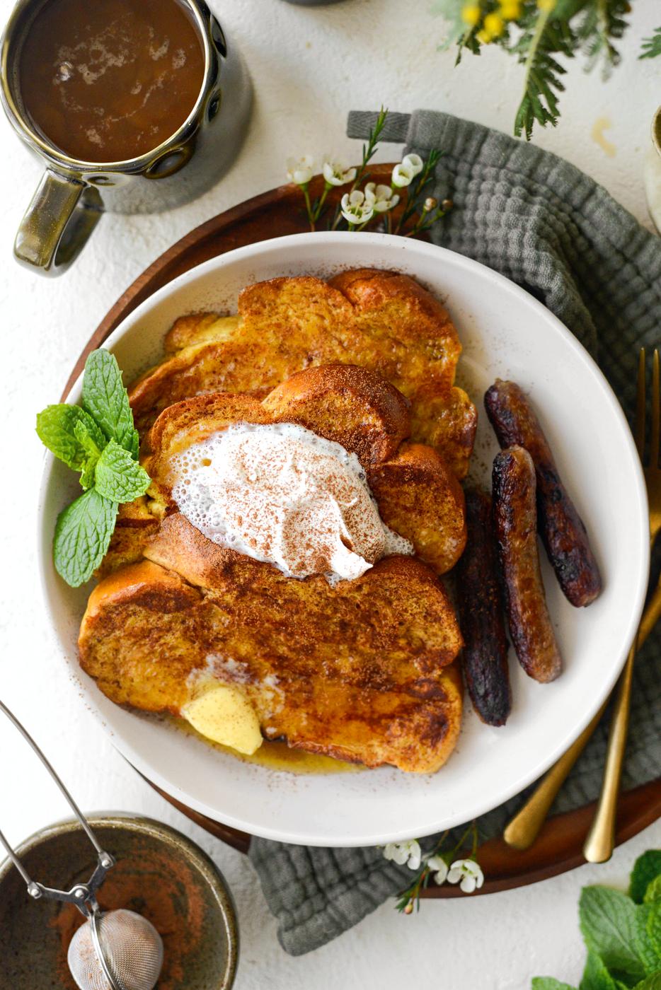 Irish Cream French Toast, Baileys Style