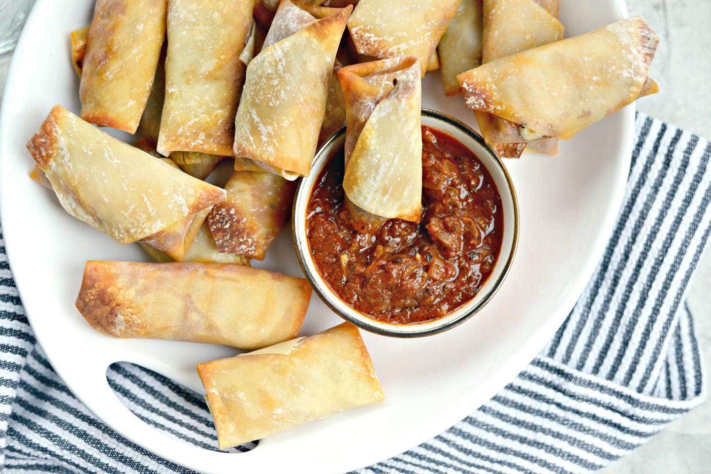 Kitchen-made Pizza Rolls, Baked Style