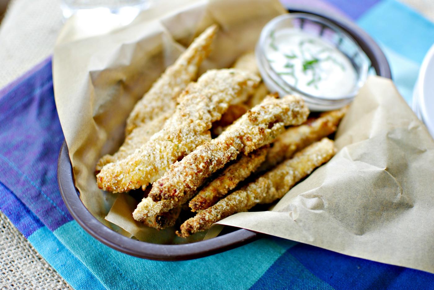 Baked Chicken Fries at Home