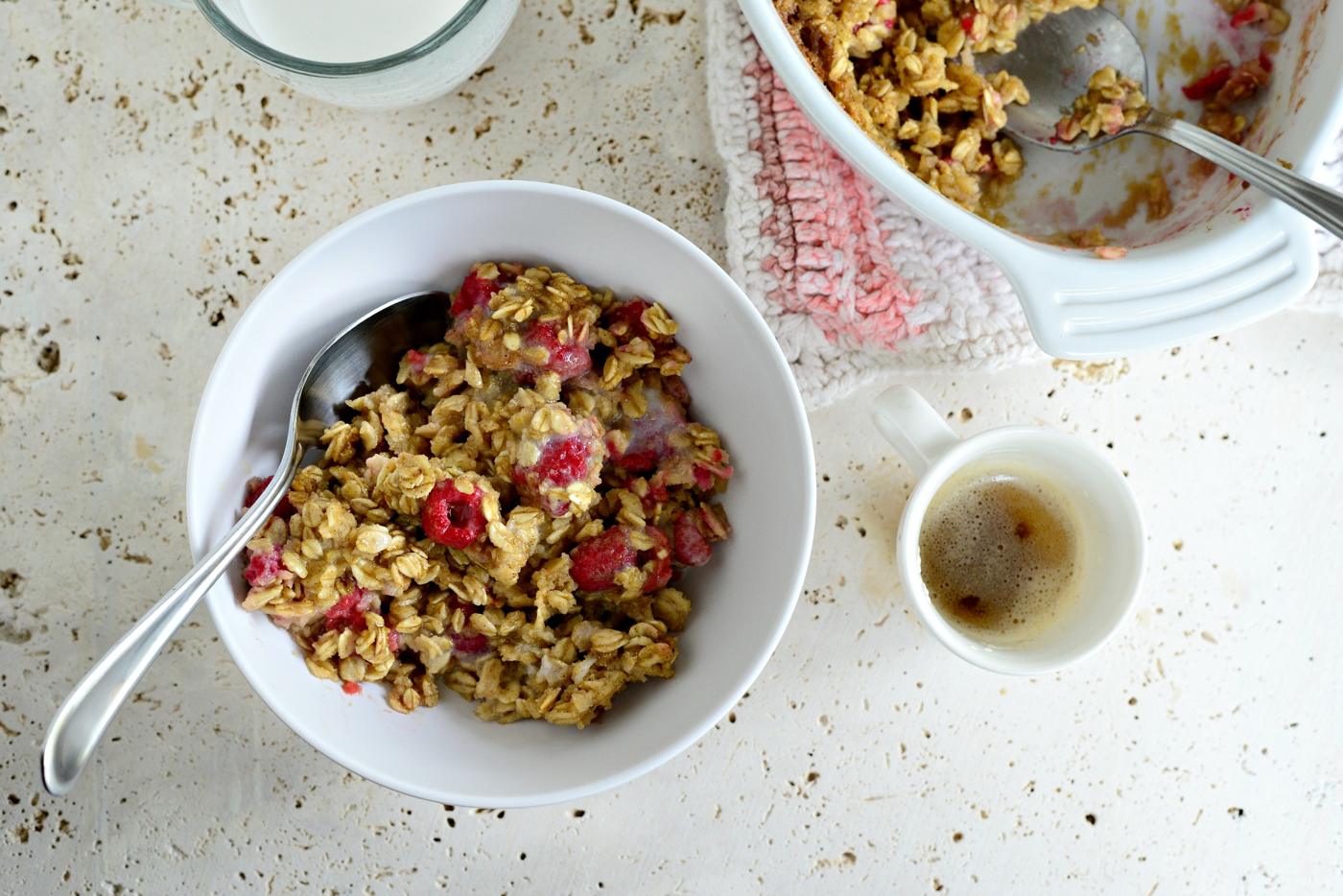 Oatmeal: Baked Raspberry