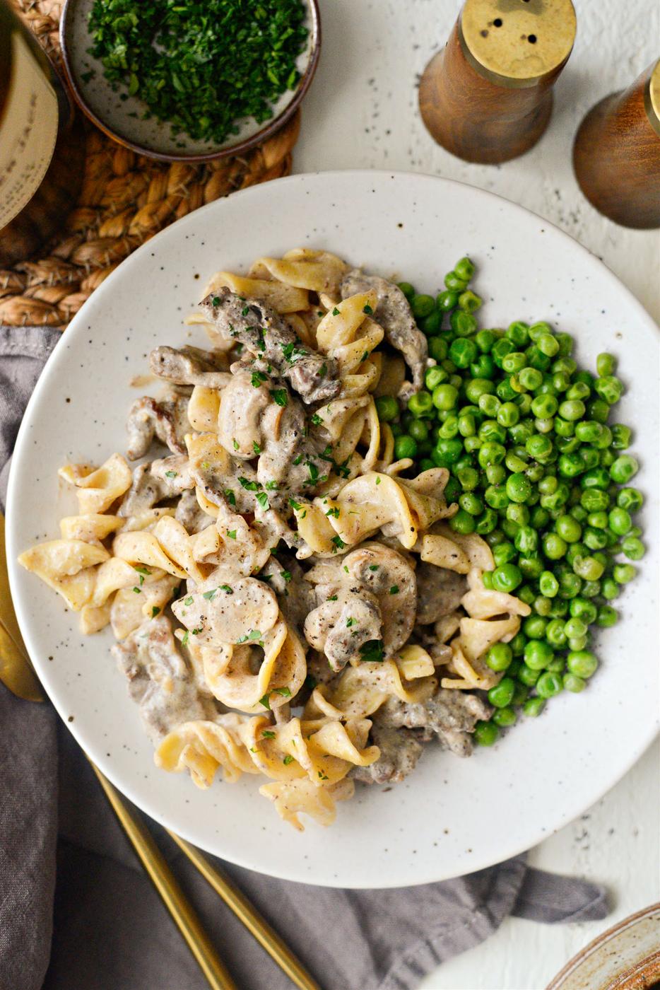 Beef Stroganoff, From-scratch Style