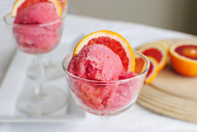 Orange Honey Sorbet, Blood Style
