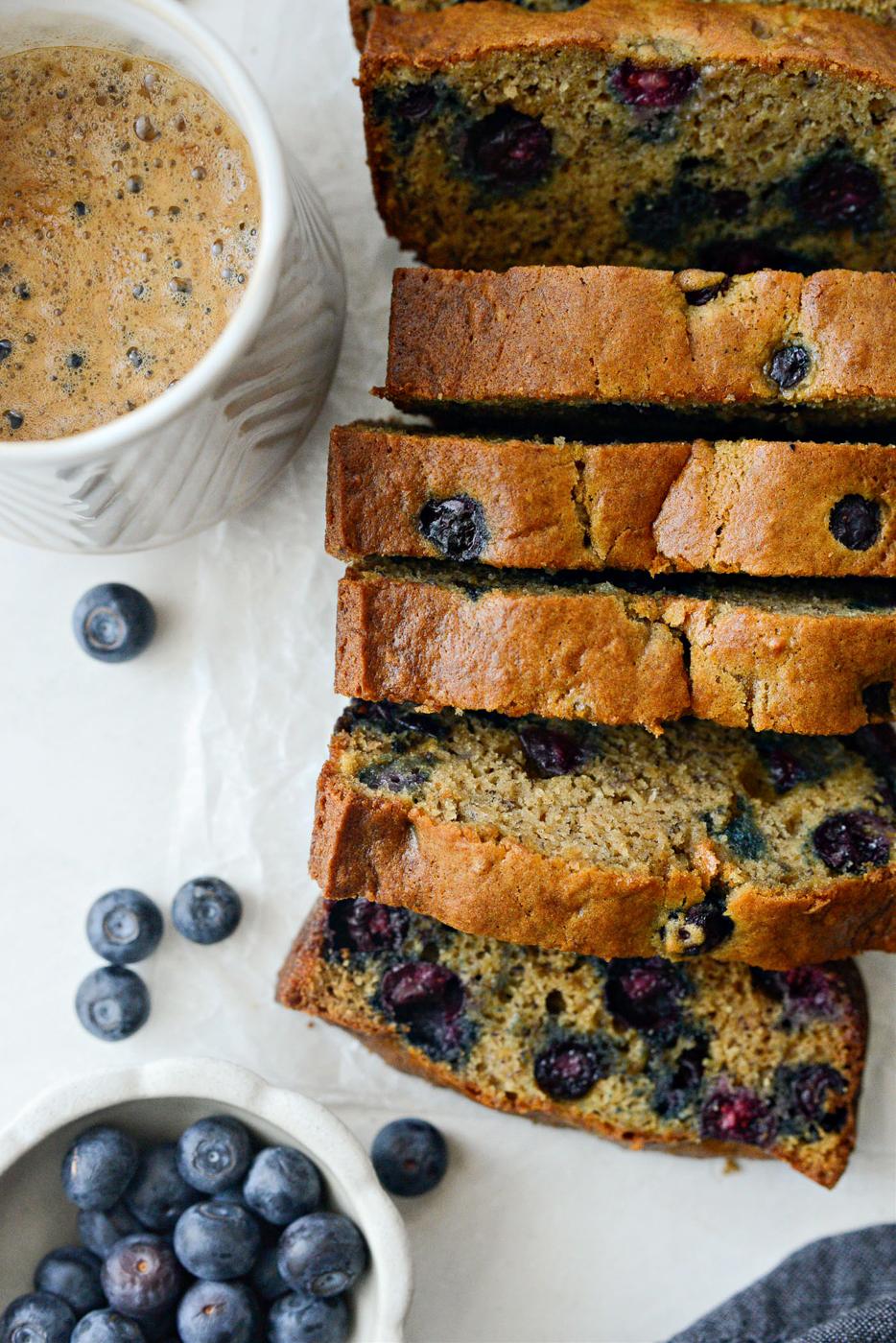 Home Kitchen Blueberry Banana Bread