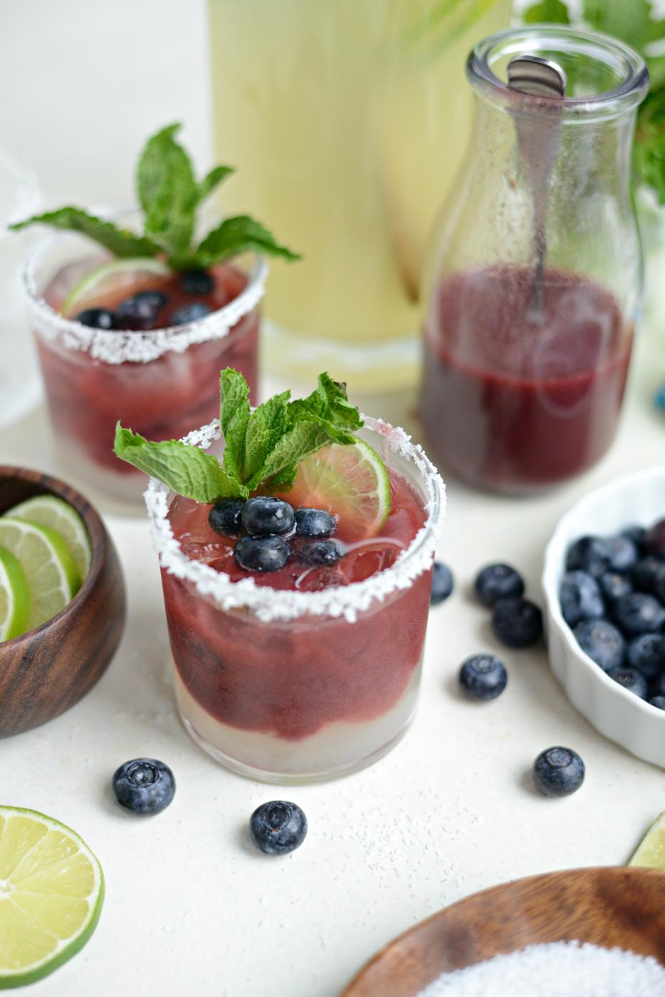 Margaritas: Blueberry
