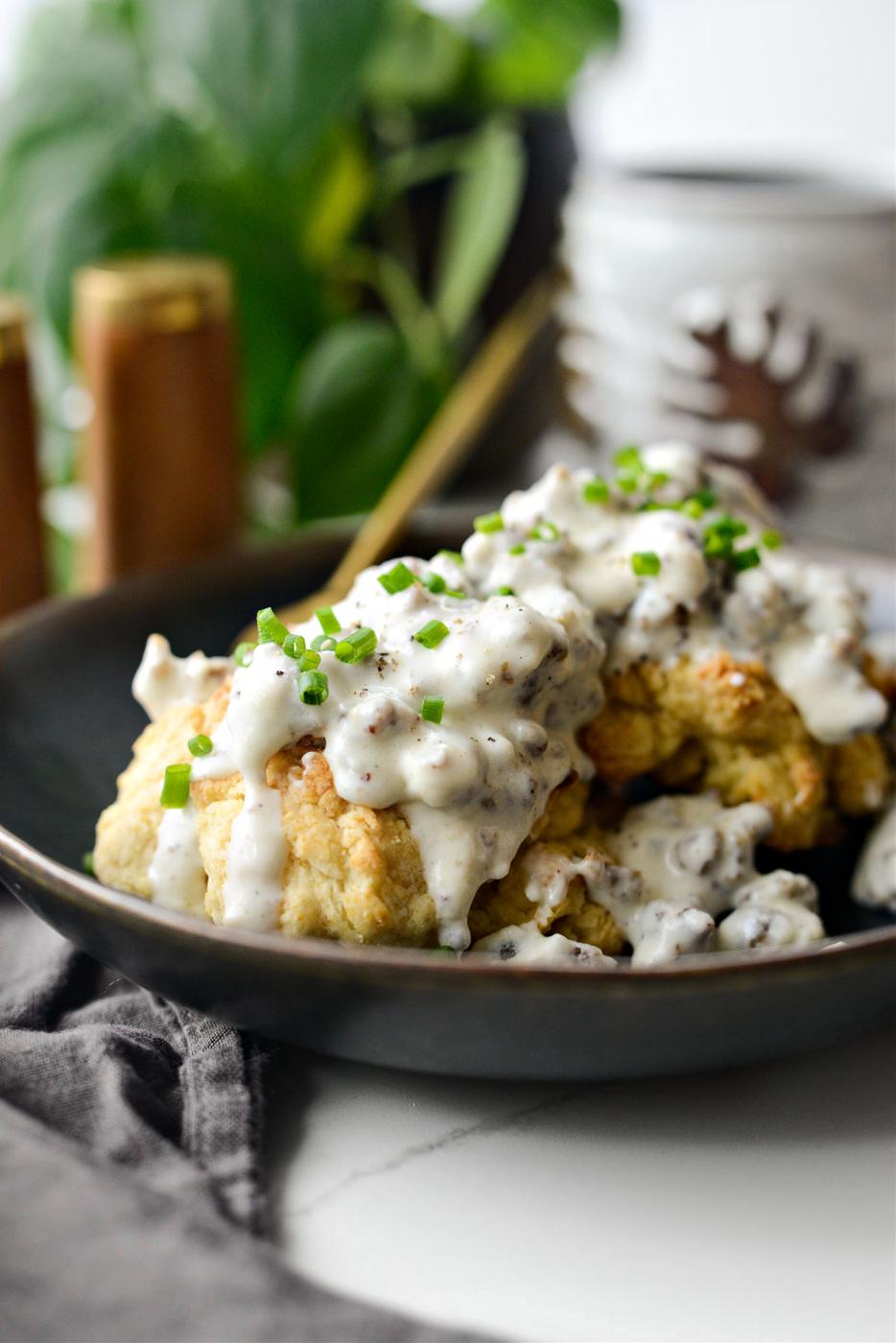 Home Kitchen Straightforward Breakfast Sausage Gravy