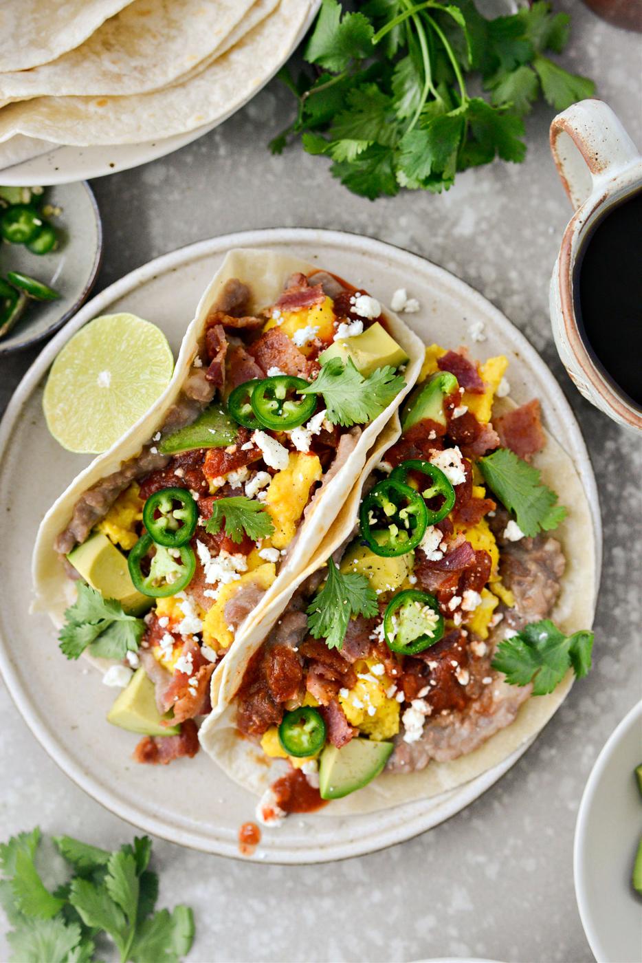 Home Kitchen Breakfast Tacos