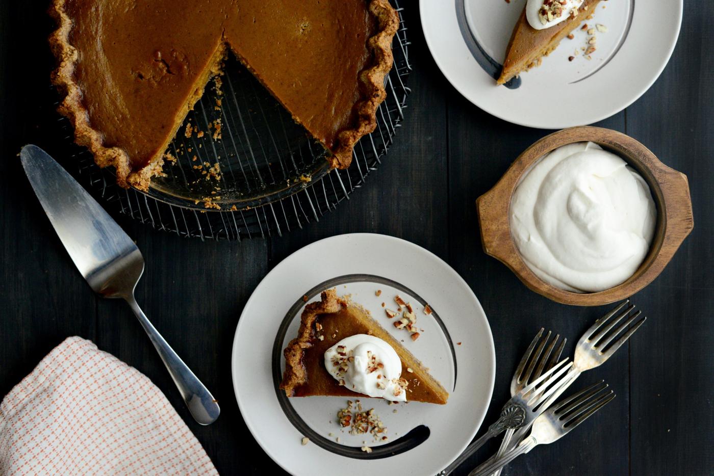 Sugar Maple Pumpkin Pie, Brown Style