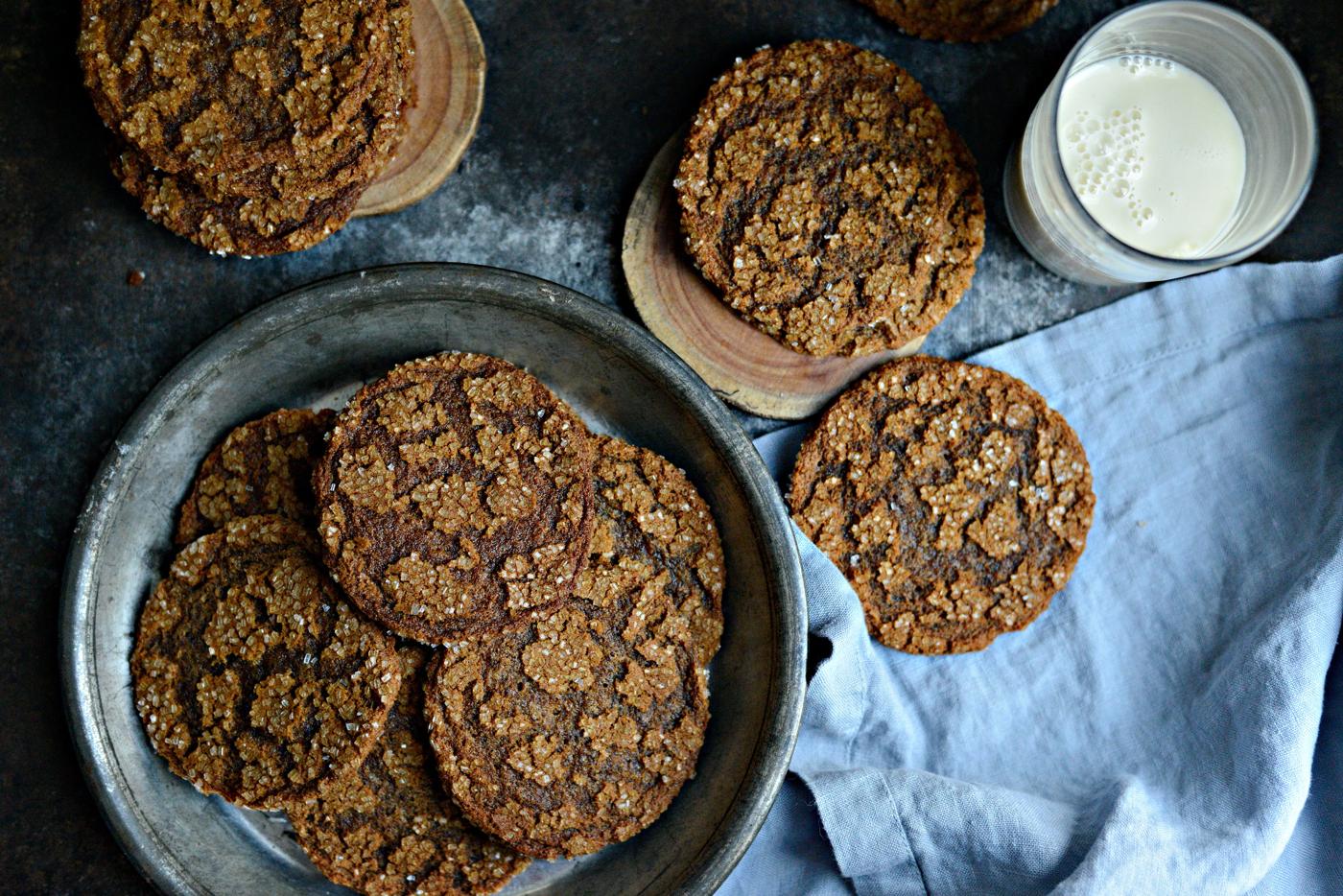 Sugar Molasses Cookies, Brown Style