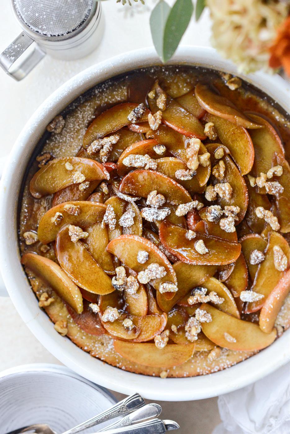 Caramel Apple Pudding Cake at Home