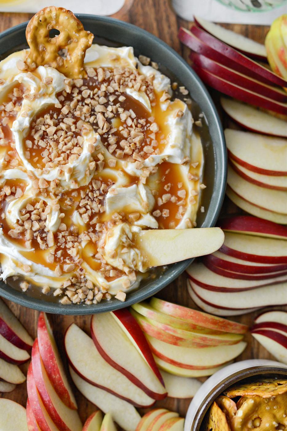 Caramel Whipped Goat Cheese Dip at Home