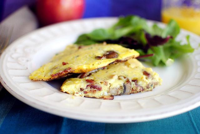 Bacon Mushroom Frittata at Home