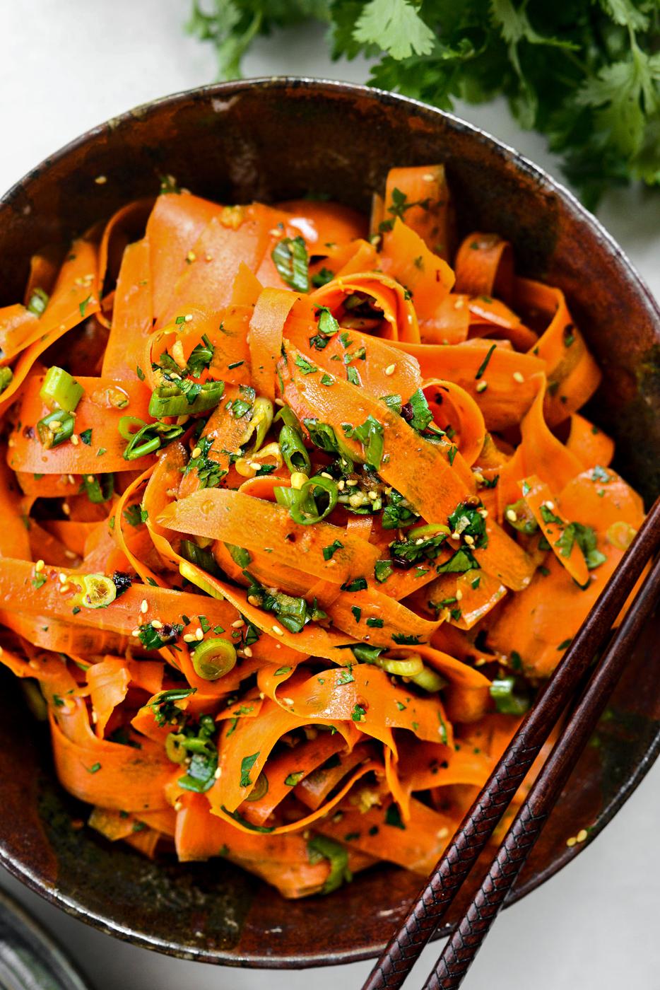 Salad: Carrot Ribbon
