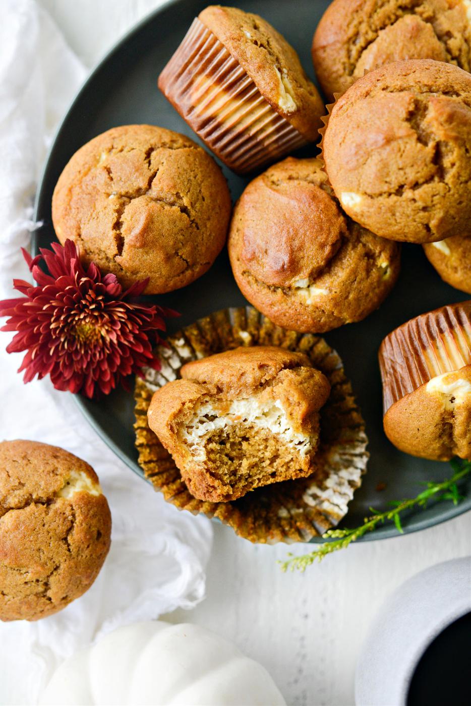 Muffins: Cheesecake Pumpkin