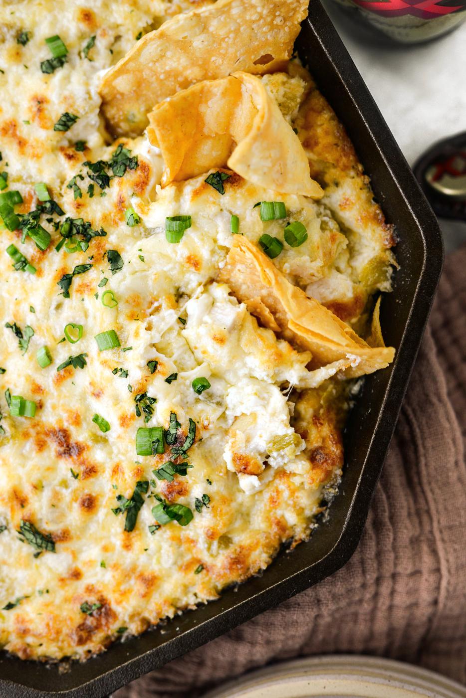 Chicken Dip, Cheesy Style