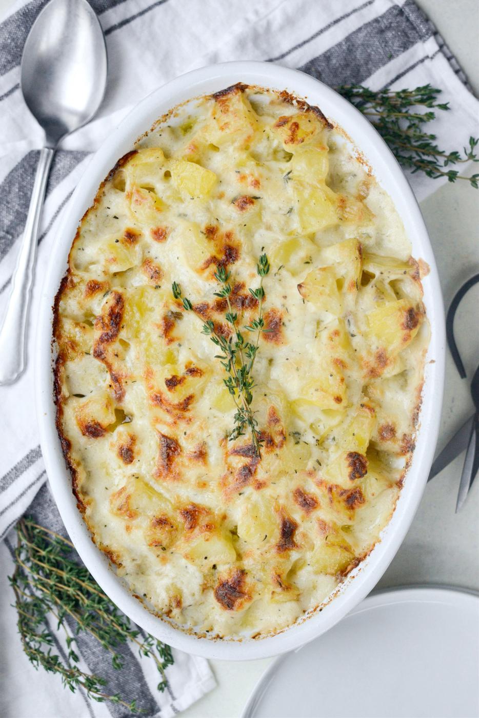 Gruyere Potatoes, Cheesy Style