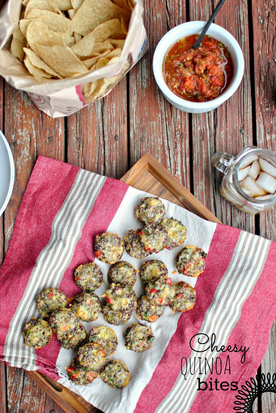 Bites: Cheesy Quinoa