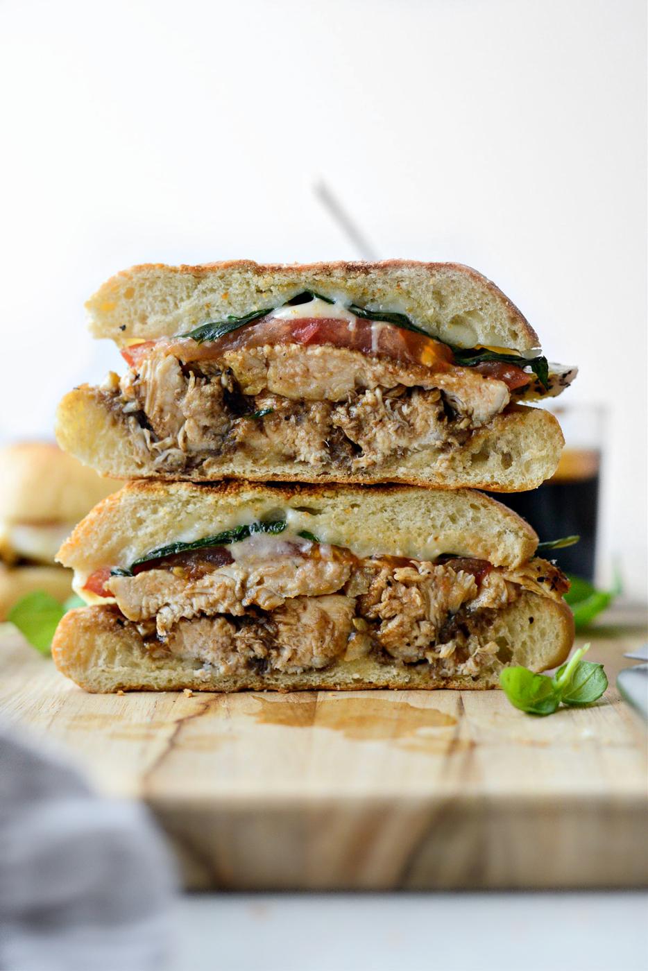 Panini: Chicken Caprese