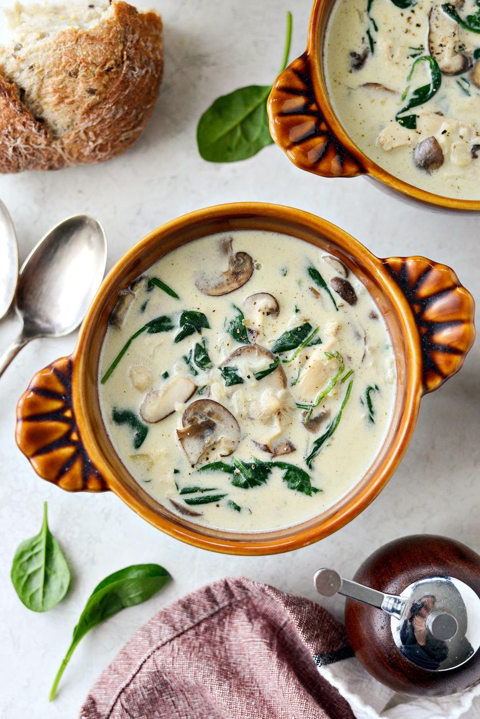 Home Kitchen Chicken Forester Soup