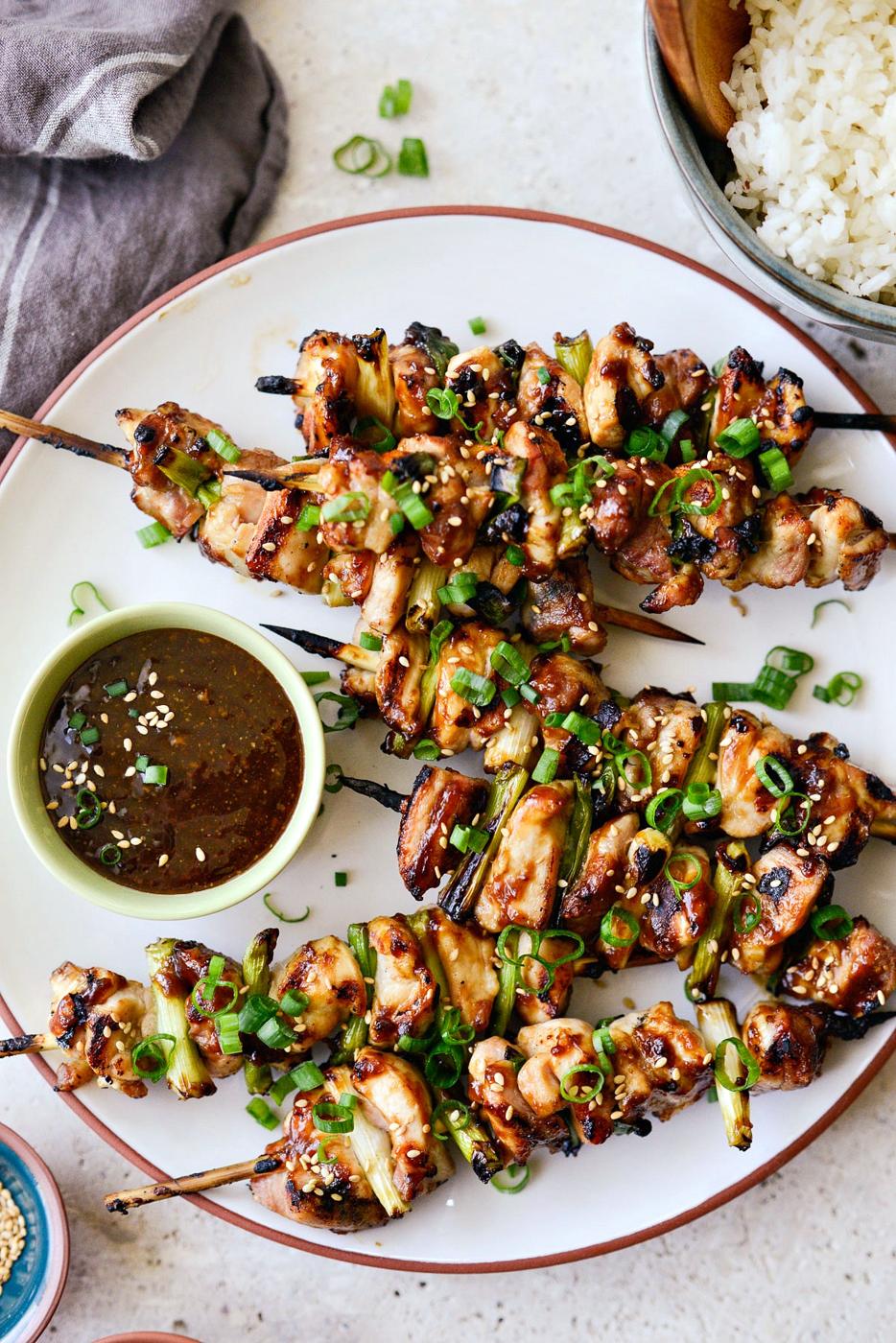 Chicken Yakitori at Home
