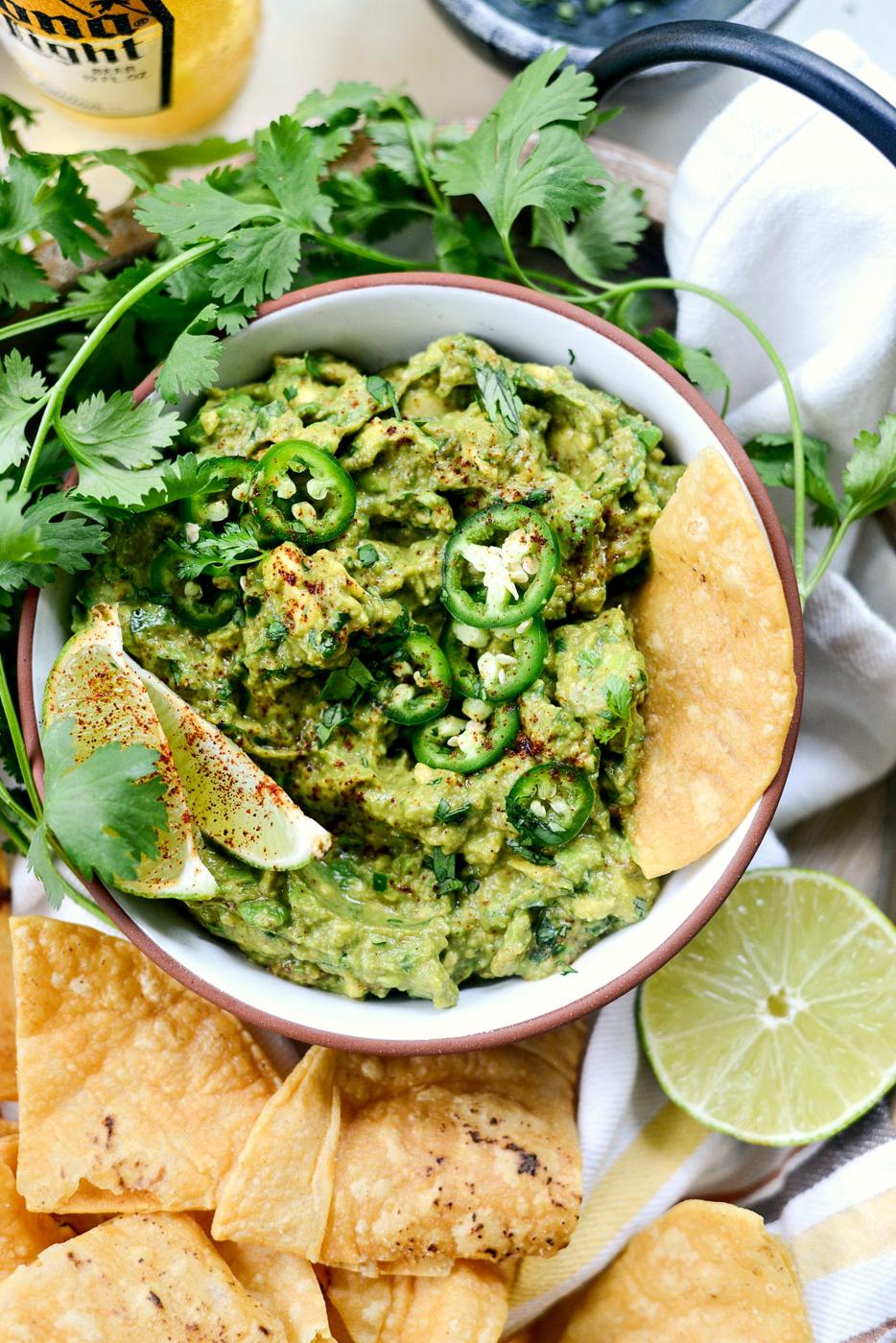 Chile Lime Guacamole at Home