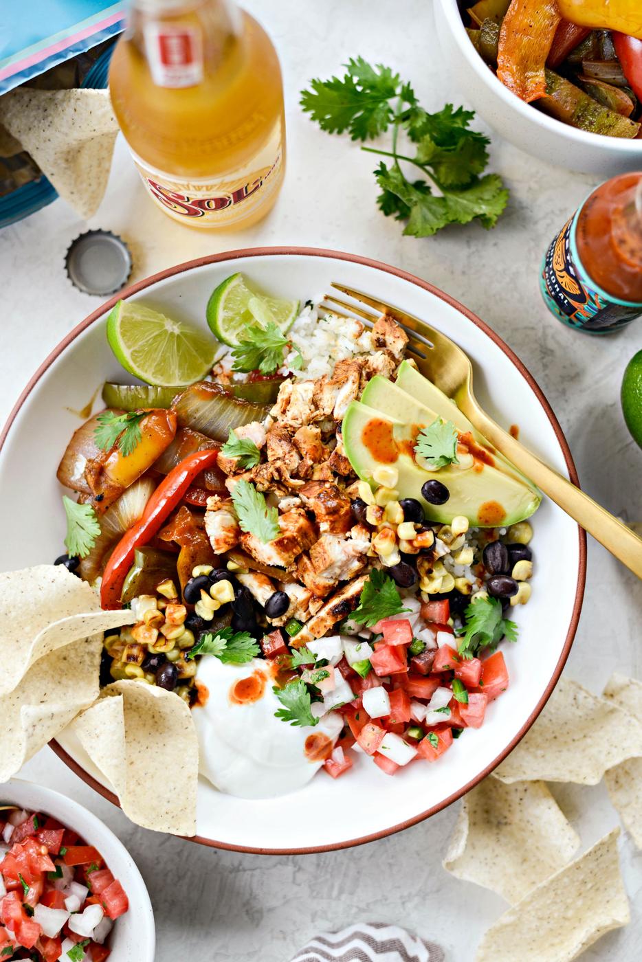 Bowl: Chipotle Chicken Fajita Rice