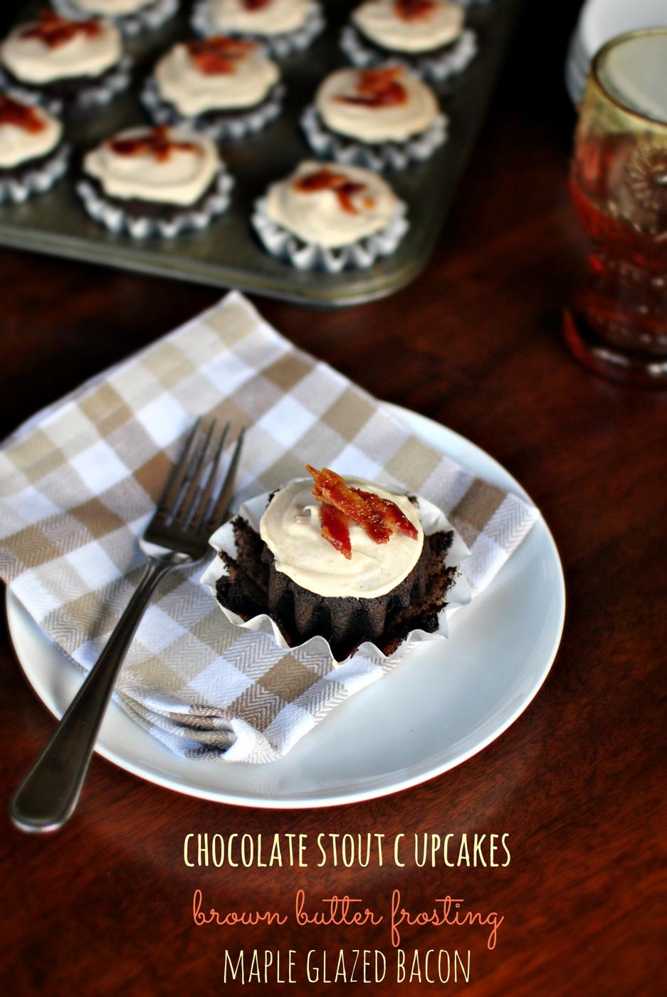 Home Kitchen Chocolate Stout Cupcakes