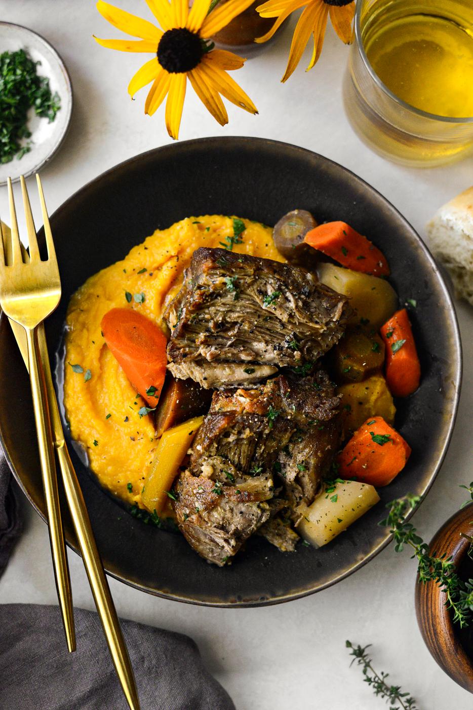 Cider Braised Pork Shoulder at Home
