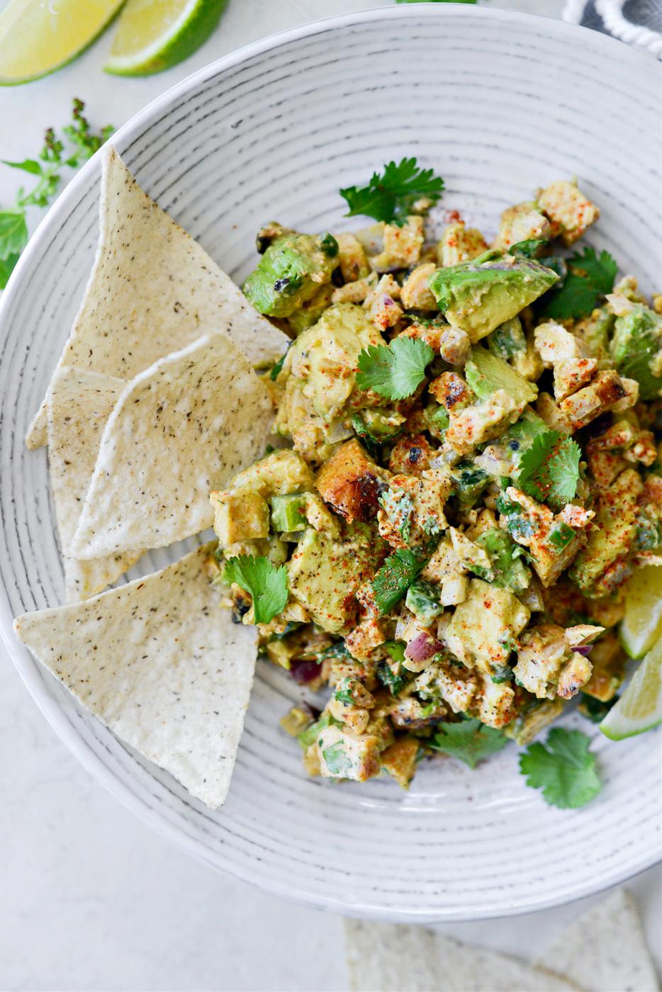 Grilled Chicken Avocado Salad, Cilantro-Lime Style