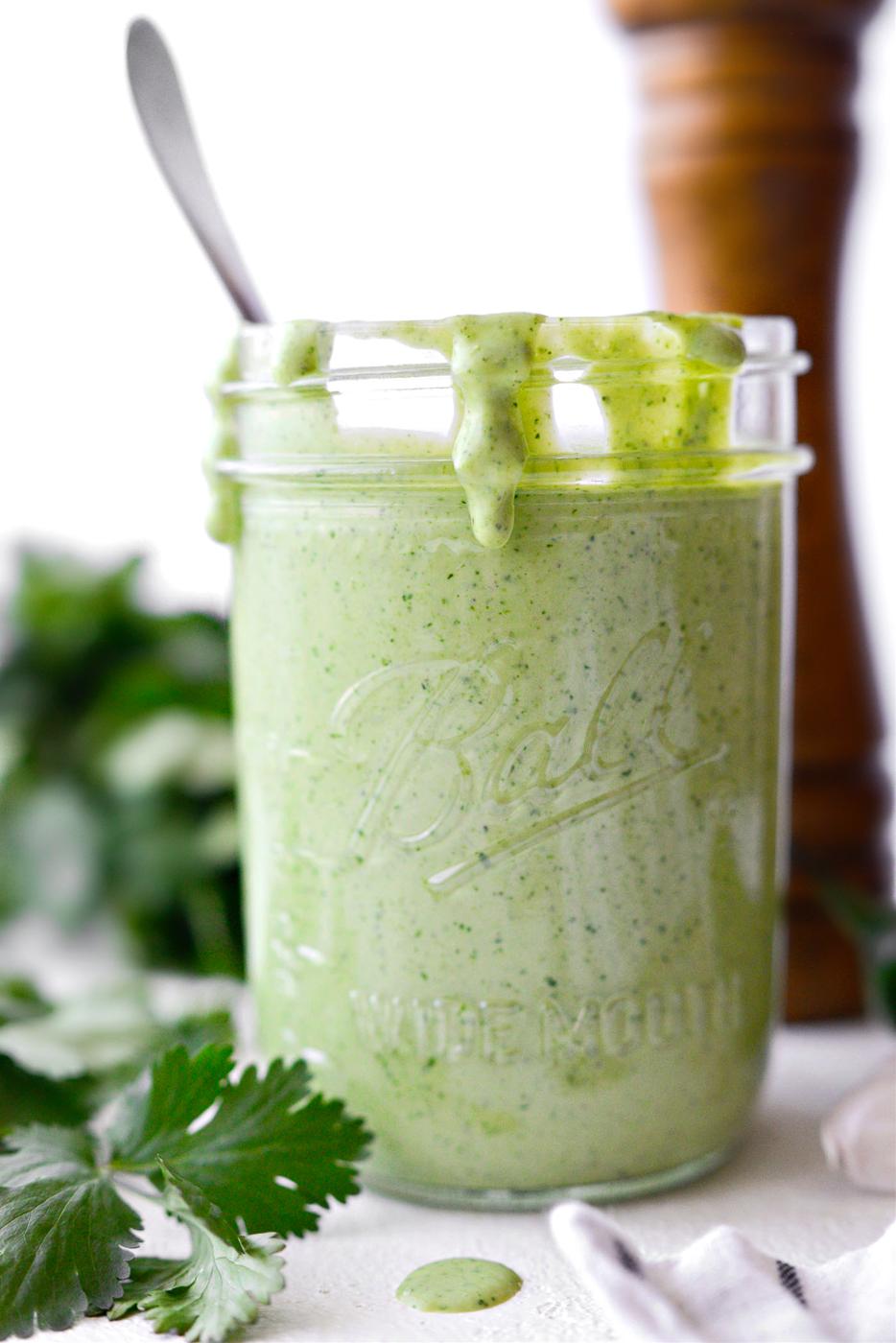 Cilantro Ranch Dressing at Home