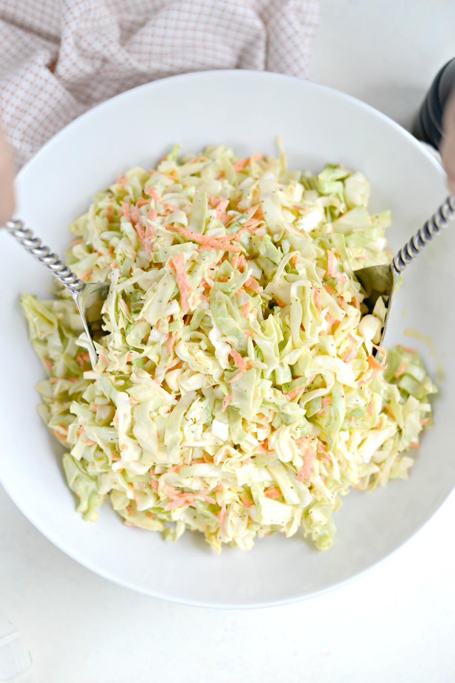 Home Kitchen Familiar Coleslaw Recipe with Kitchen-made Dressing