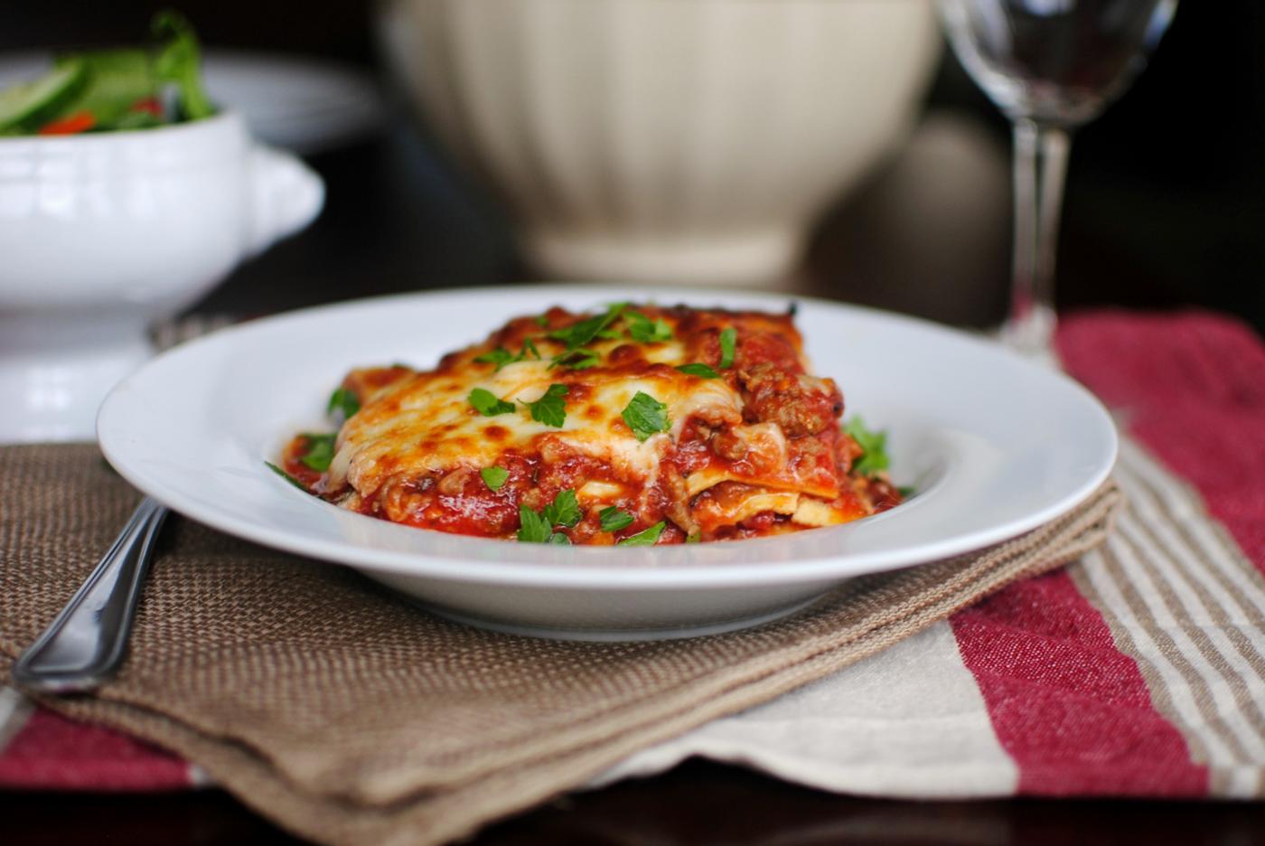 Home Kitchen Old-school From-scratch Lasagna