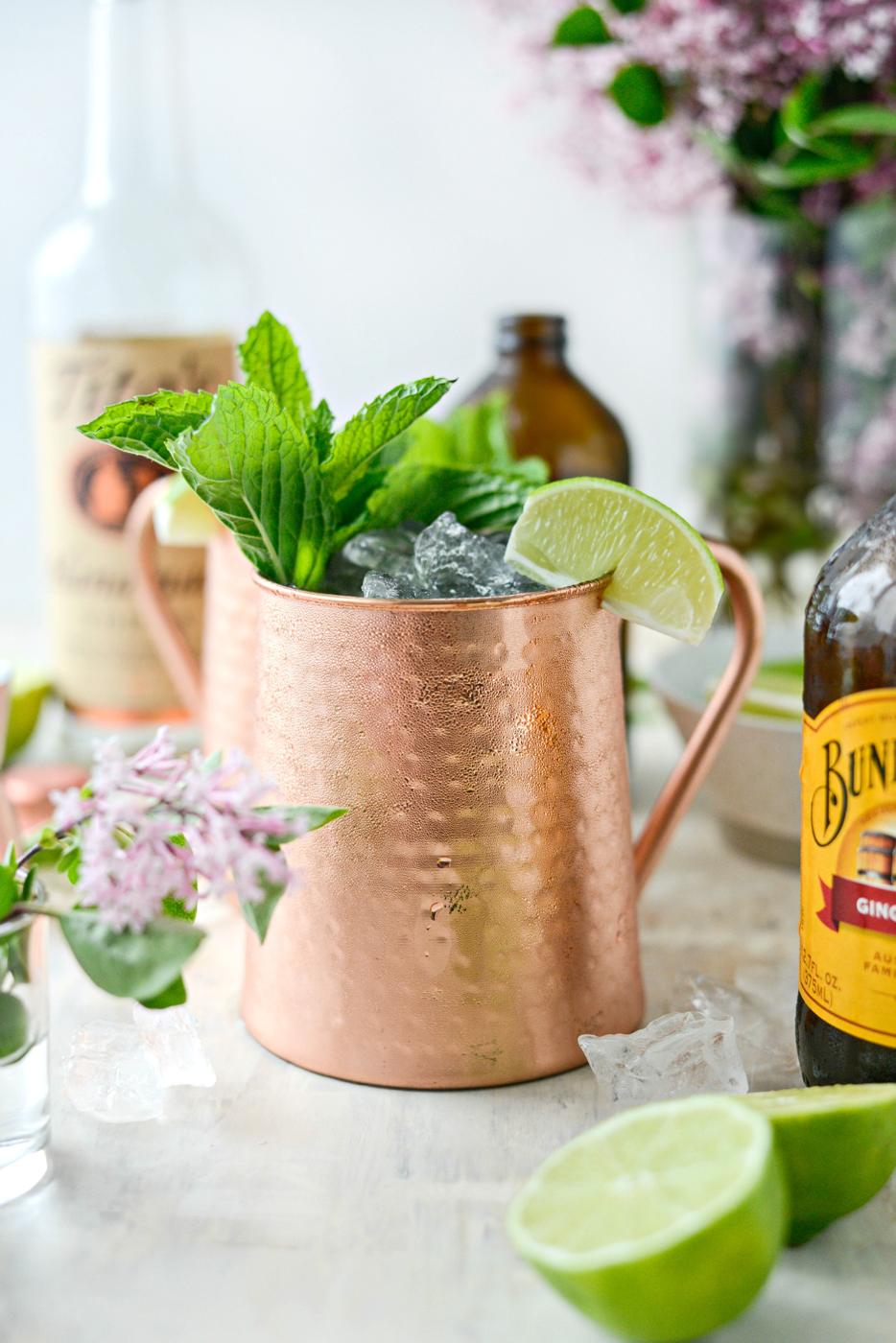 Old-school Moscow Mule at Home