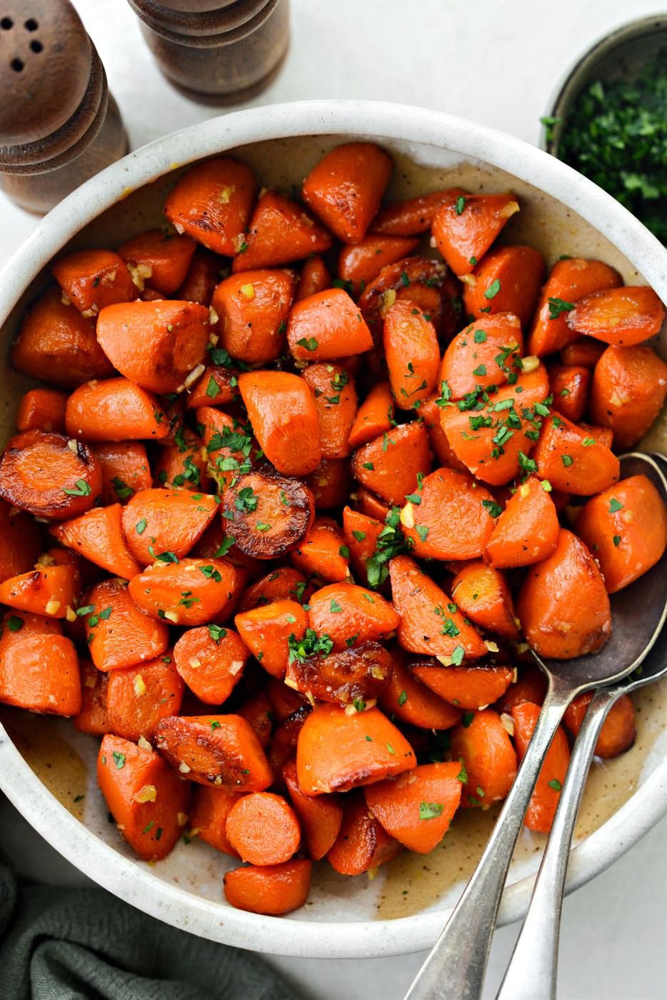 Carrots: Maple Glazed