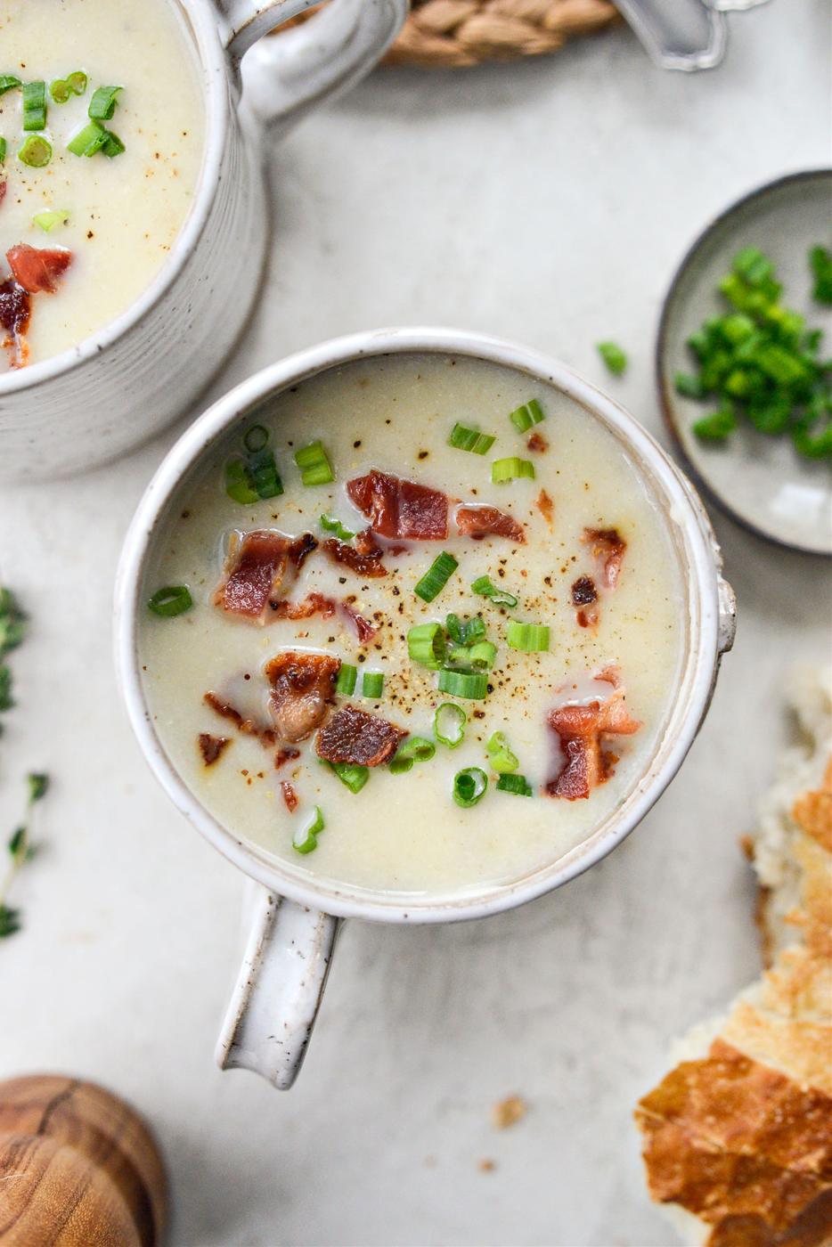 Soup: Creamy Cauliflower Potato