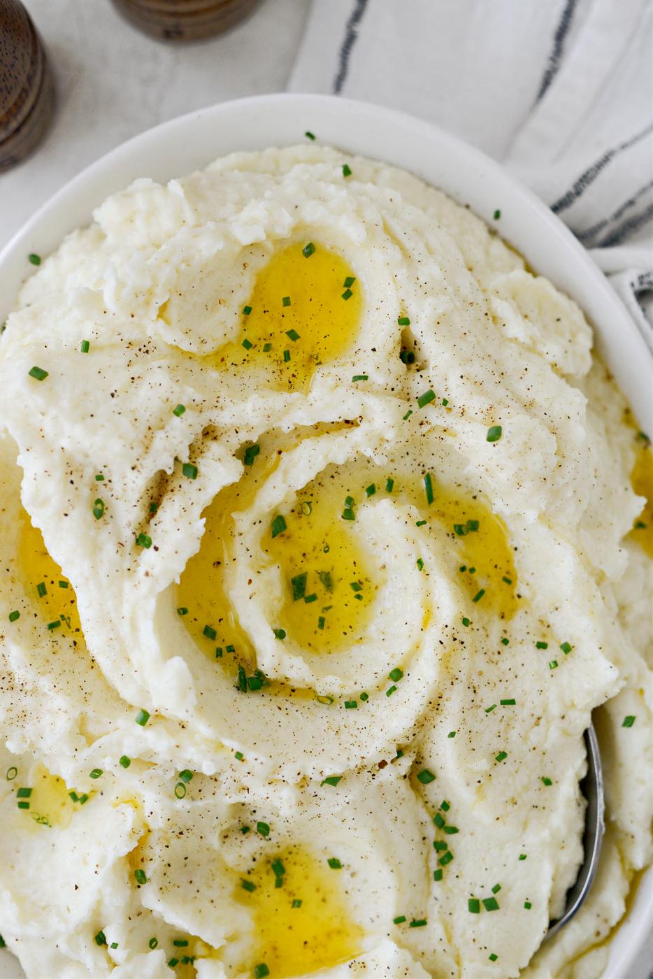 Home Kitchen Old Fashioned Mashed Potatoes