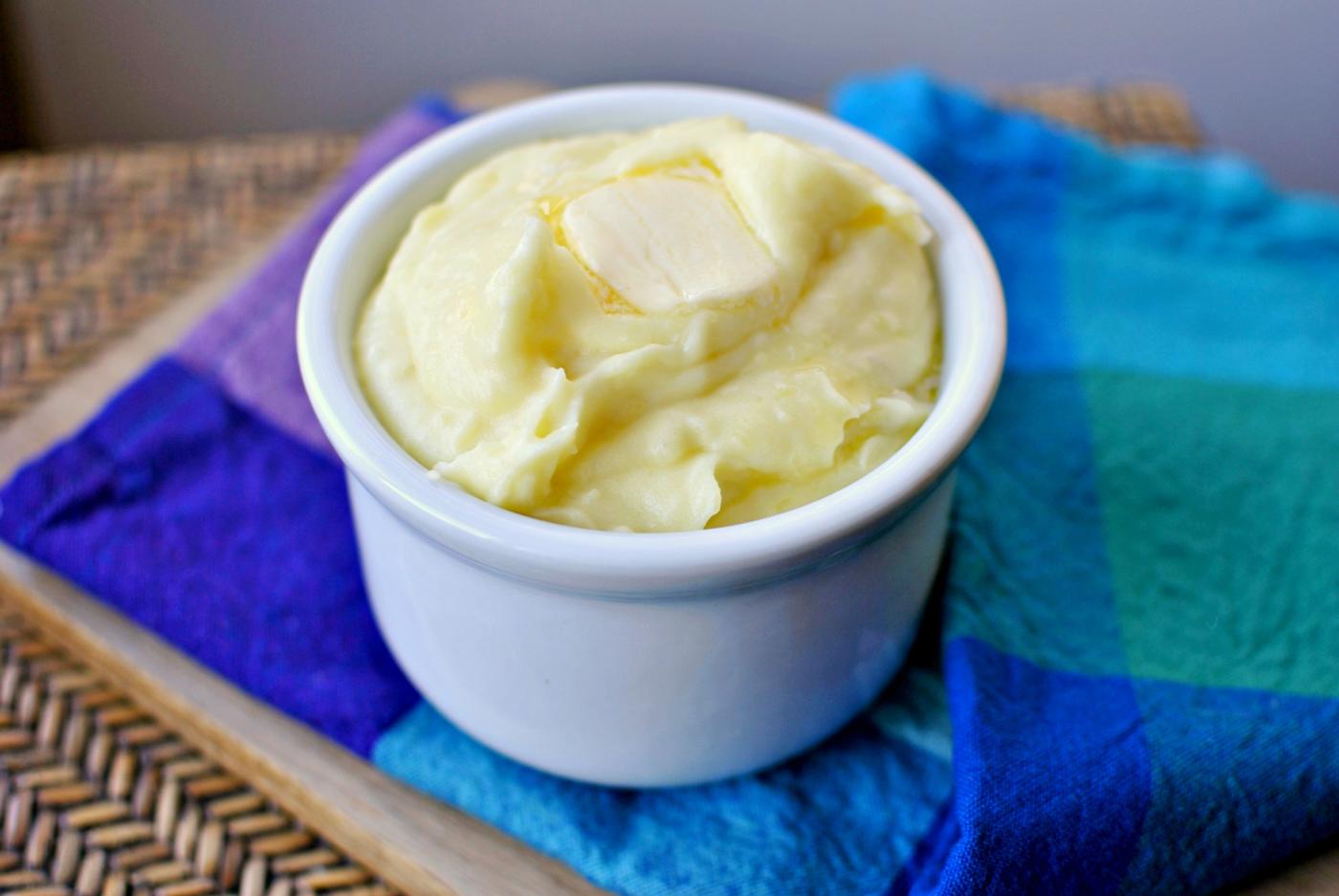 Potatoes: Creamy Parmesan Garlic Mashed