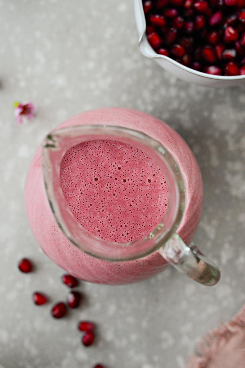 Vinaigrette: Creamy Pomegranate
