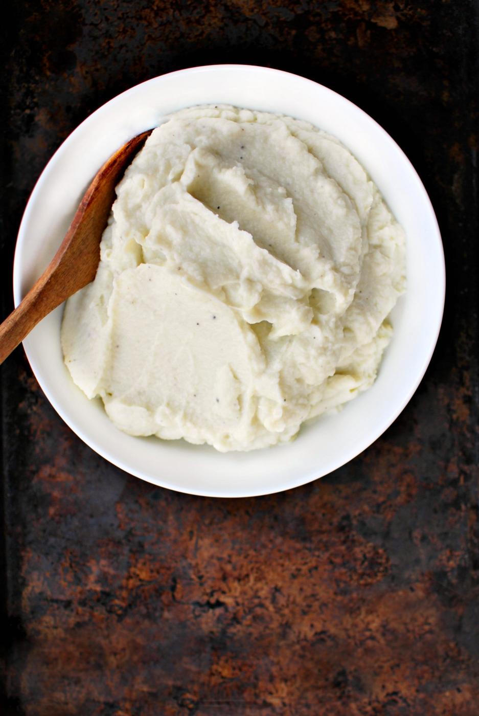 Whipped Cauliflower Mash, Creamy Style