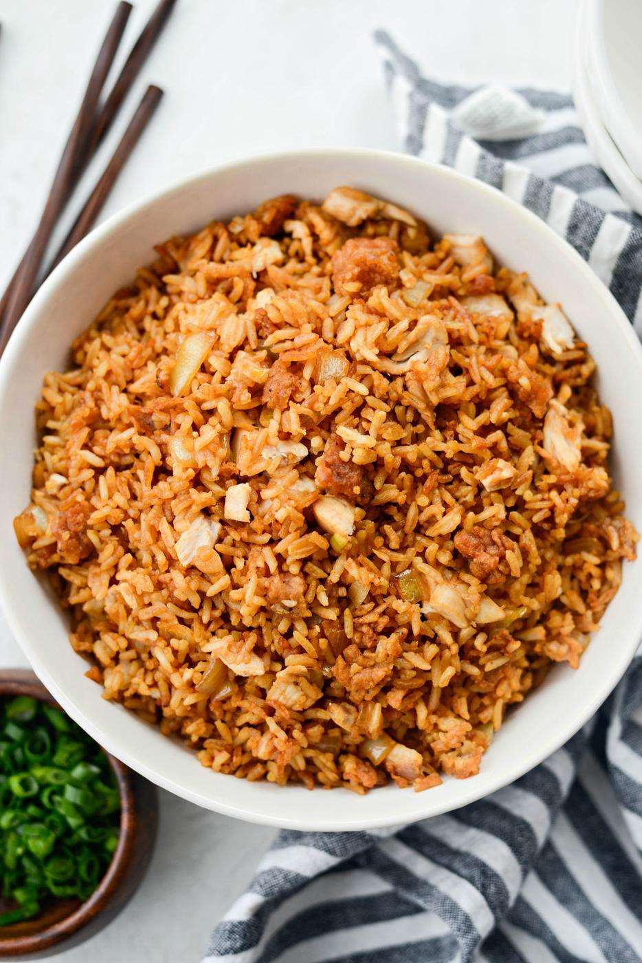 Rice: Crispy Fried Chicken Fried