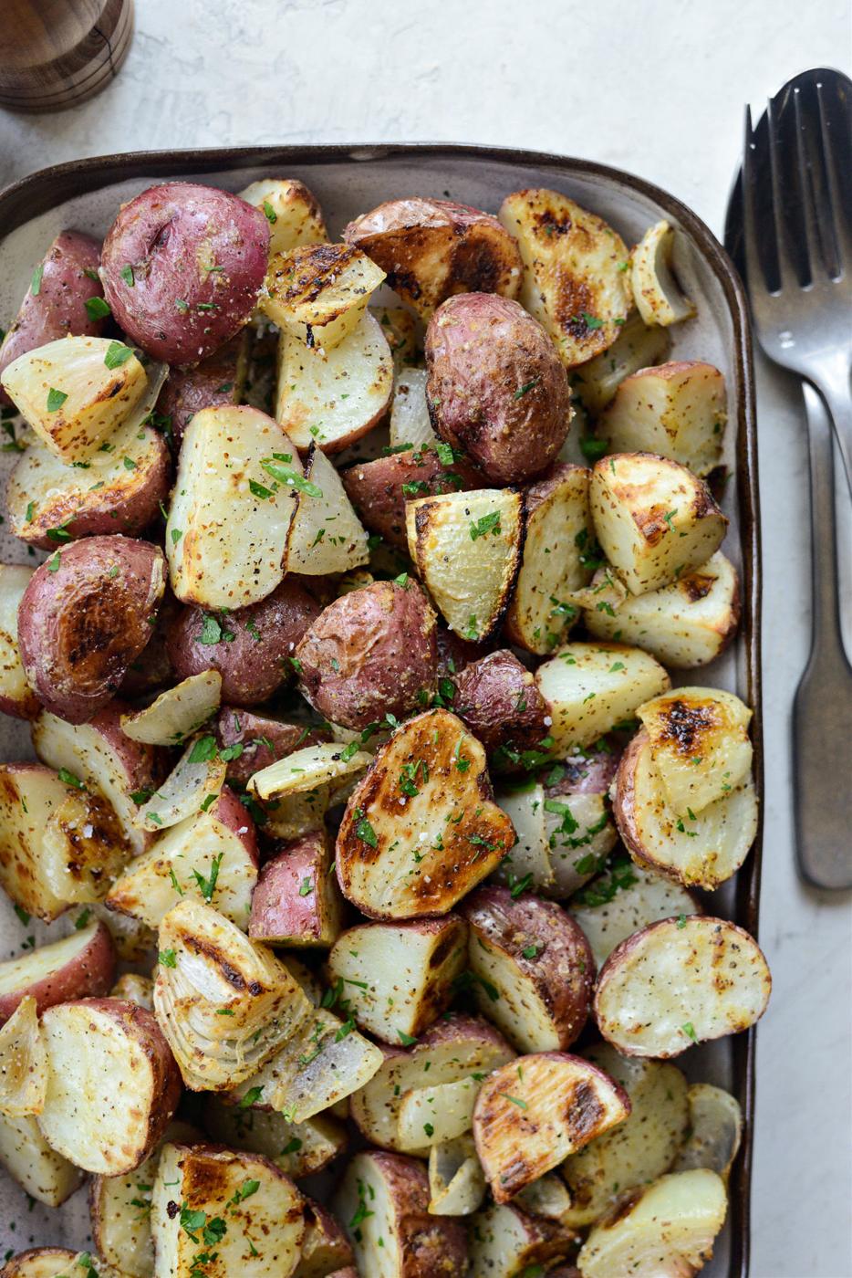 Potatoes: Dijon Roasted Redskin